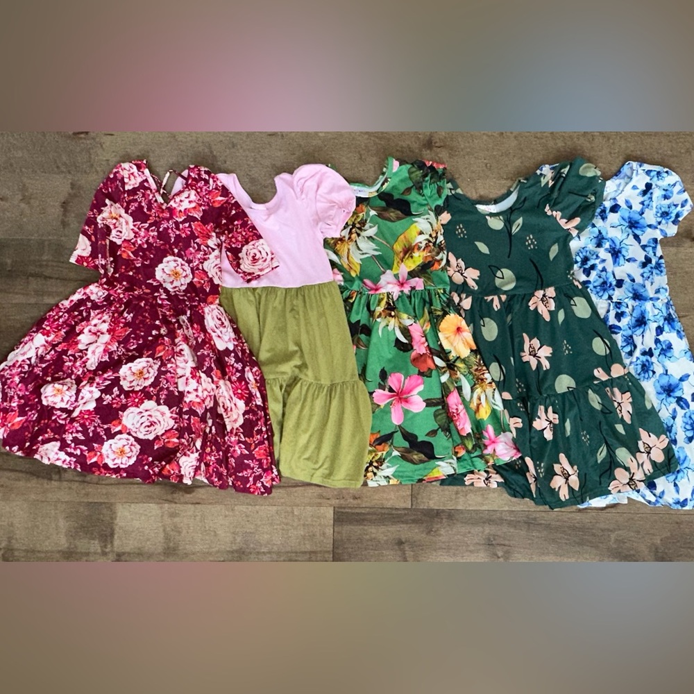 Dot Dot Smile Lot (5 dresses)- Size 7